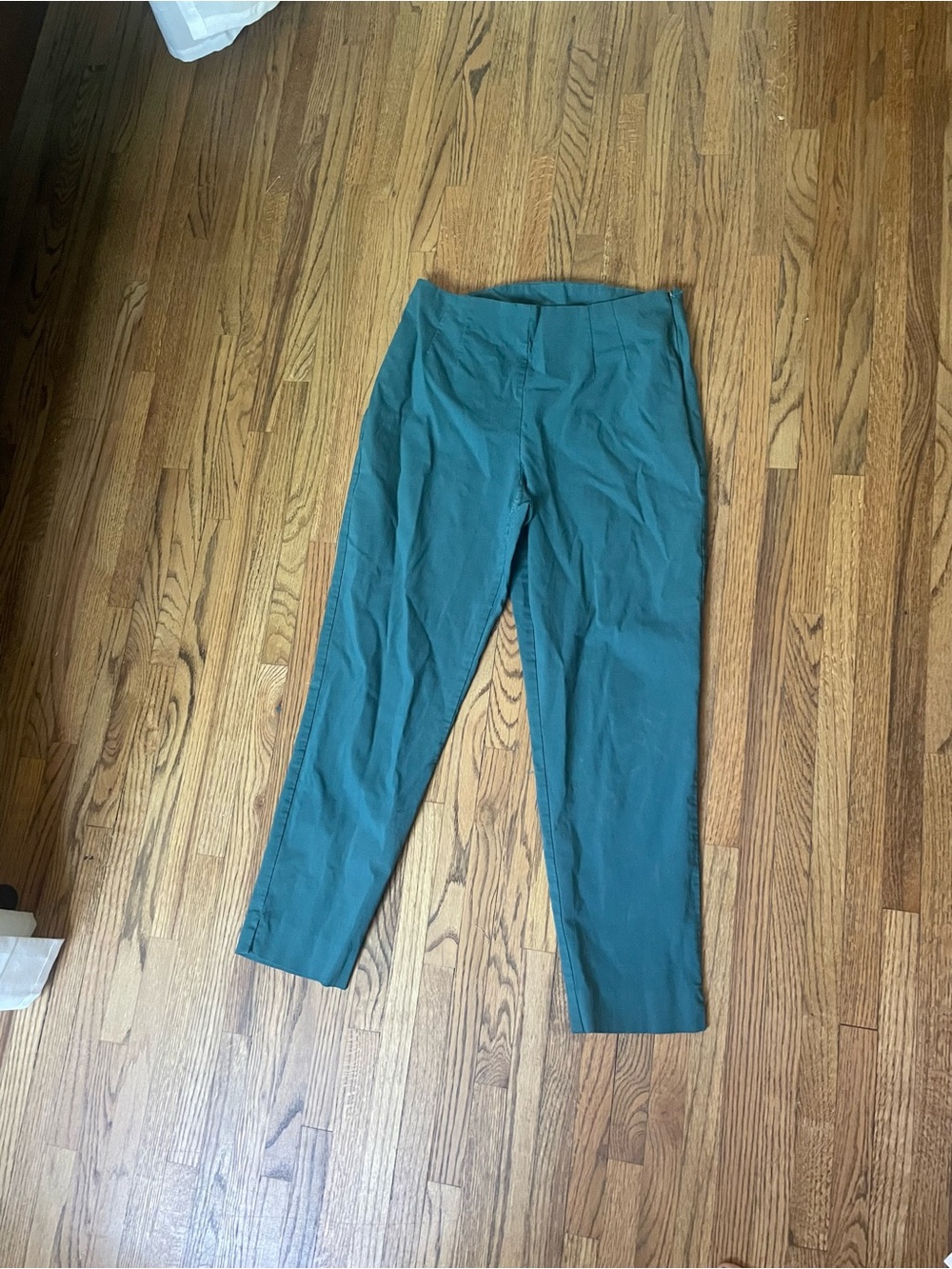 Women’s Teal Straight-Leg Pants
